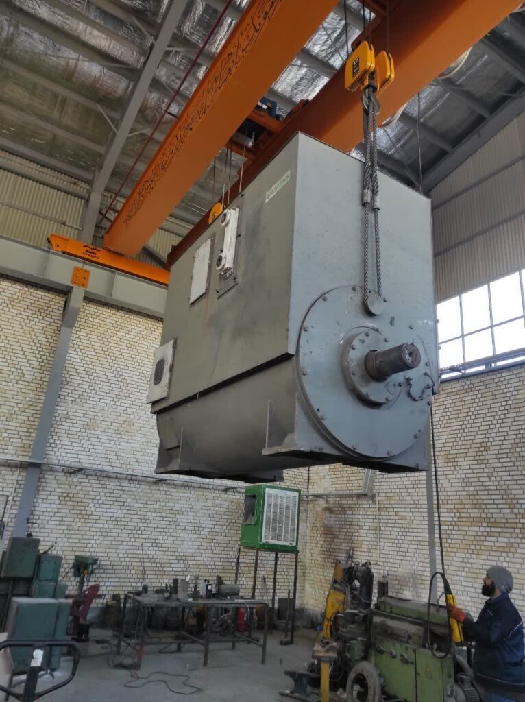 سرویس و تعمیرات اساسی الکتروموتورهای ۳ و۴۵ مگاواتی-3